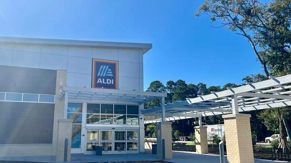 The Aldi store on Robert Smalls Parkway in Beaufort.
