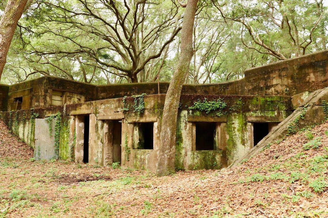 The abandoned casemates and gun emplacements of Battery Jesup of Fort Fremont Preserve were built for the three, 10-inch, breech-loading “disappearing guns” once housed in the vital fortification. Located at Land’s End on St. Helena, Fort Fremont Preserve once protected Port Royal Sound from the Spanish Fleet. Today, it is a haven for wildlife and a magnet for Lowcountry visitors.