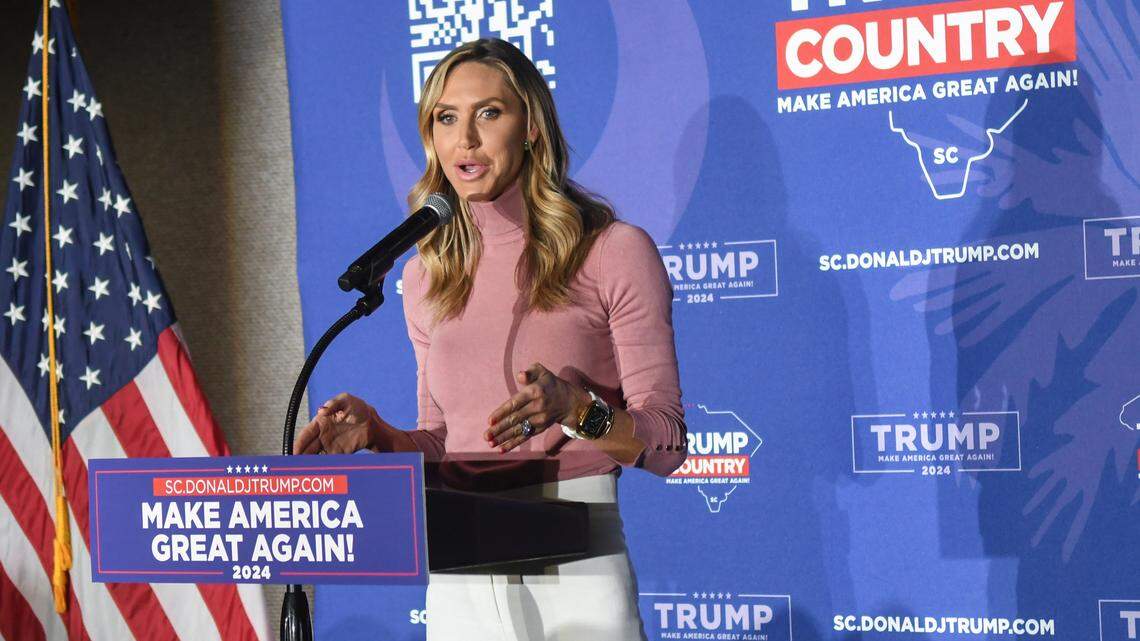 Lara Trump says presidential race ‘is good versus evil’ at Beaufort, SC campaign stop