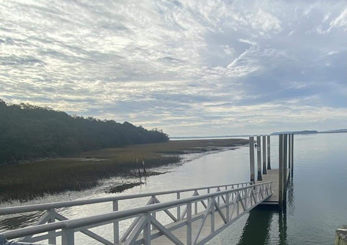 The CC Haigh, Jr Boat Landing is on Pinckney Island at #2 William Hilton Parkway.