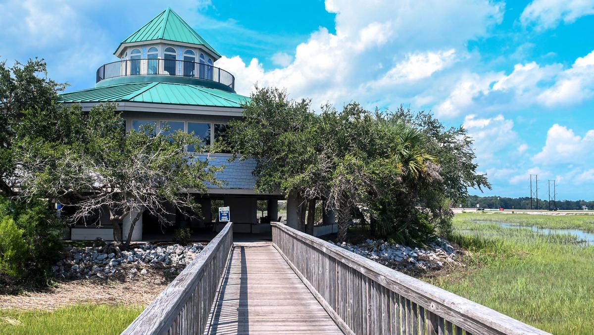 Daufuskie Island Ferry Service has been operating from Buckingham Landing, seen here photographed on Sept. 13, 2022, since 2017 after Hurricane Matthew destroyed its embarkation zone at Palmetto Bay Marina on Hilton Head Island.