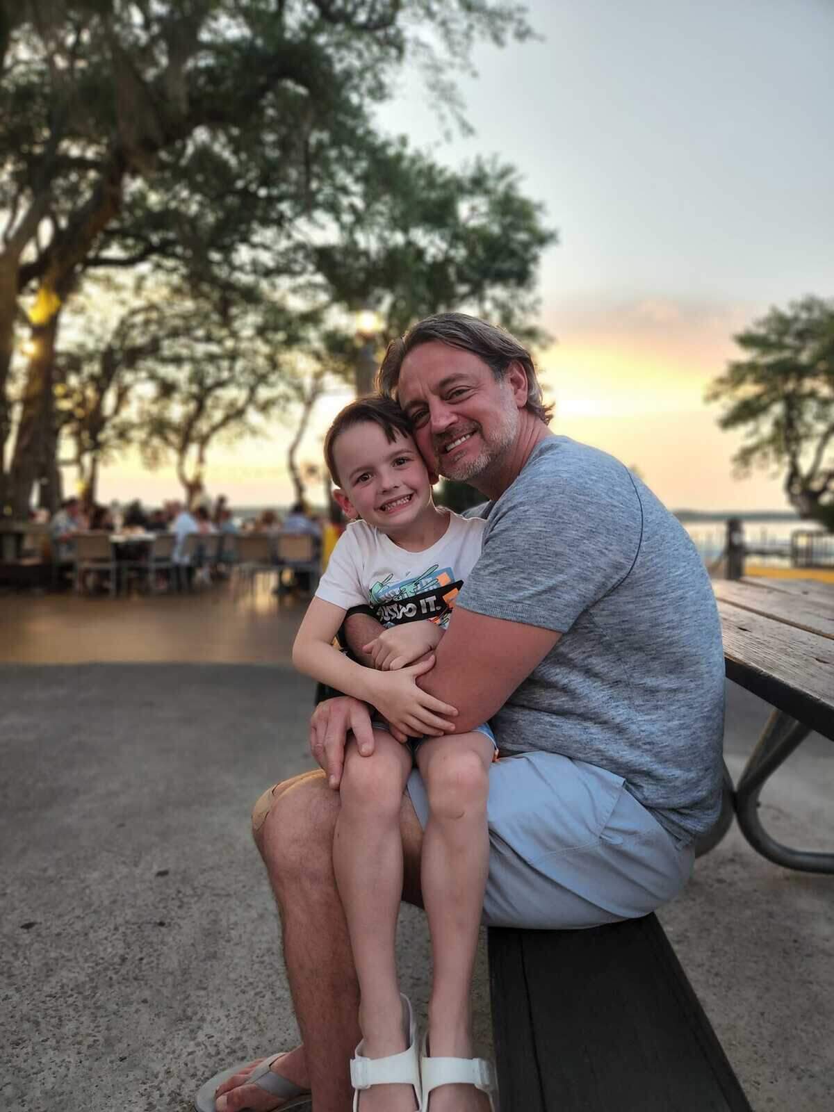 Man with kid