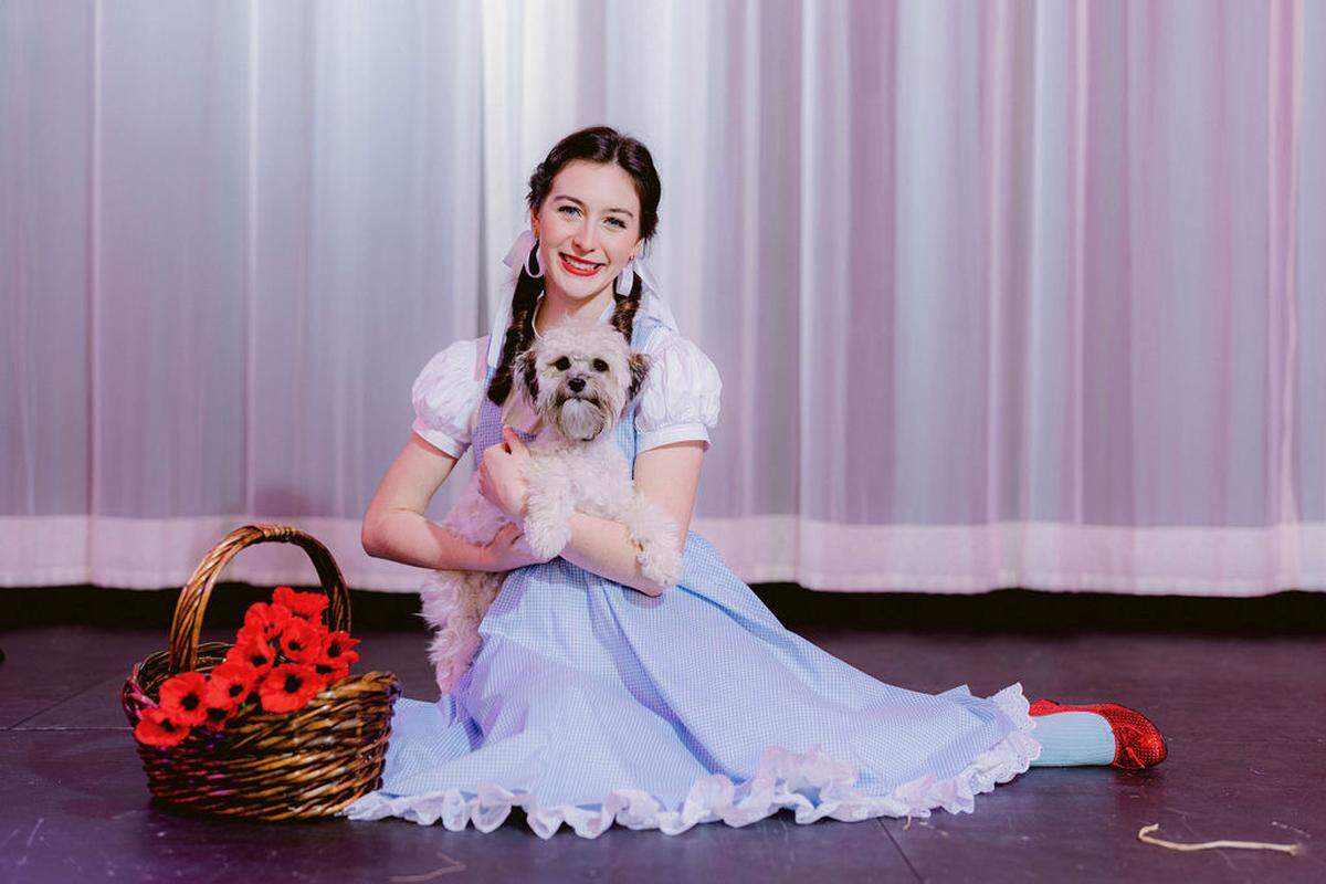 Dorothy (senior Harper Krimm) and her little dog Toto star in the “Wizard of Oz” March 17-19 at the Seahawk Cultural Center on Hilton Head Island.