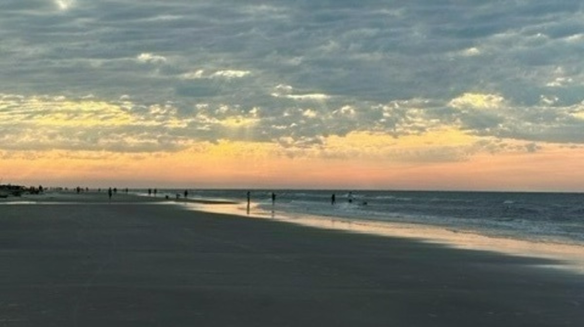 Nancy Pinne contributed this sunrise photo taken on Coligny Beach on Hilton Head Island. Email your beach photos to newsroom@islandpacket.com with your name and where you took the shot. Submitting a photo gives The Island Packet and Beaufort Gazette permission to publish it.