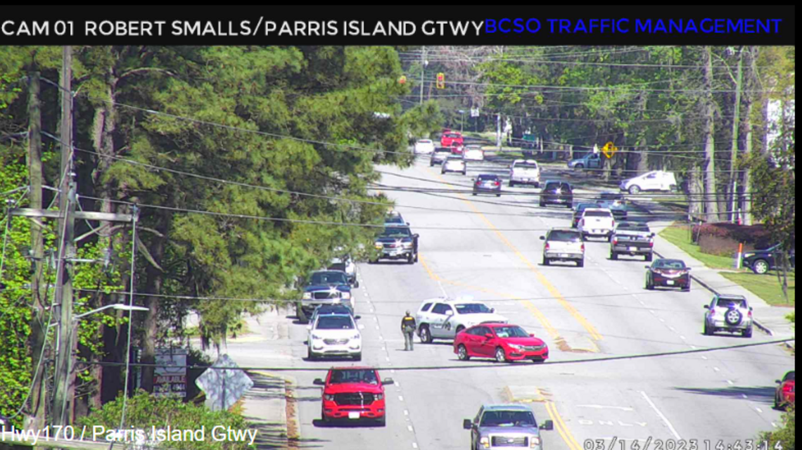 Hit-and-run crash in Beaufort causes traffic backup at SC 170 and Parris Island Gateway