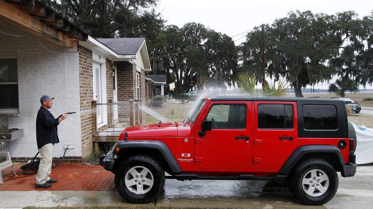 HOAs typically ban residential residential car washing due to concerns about run-off.