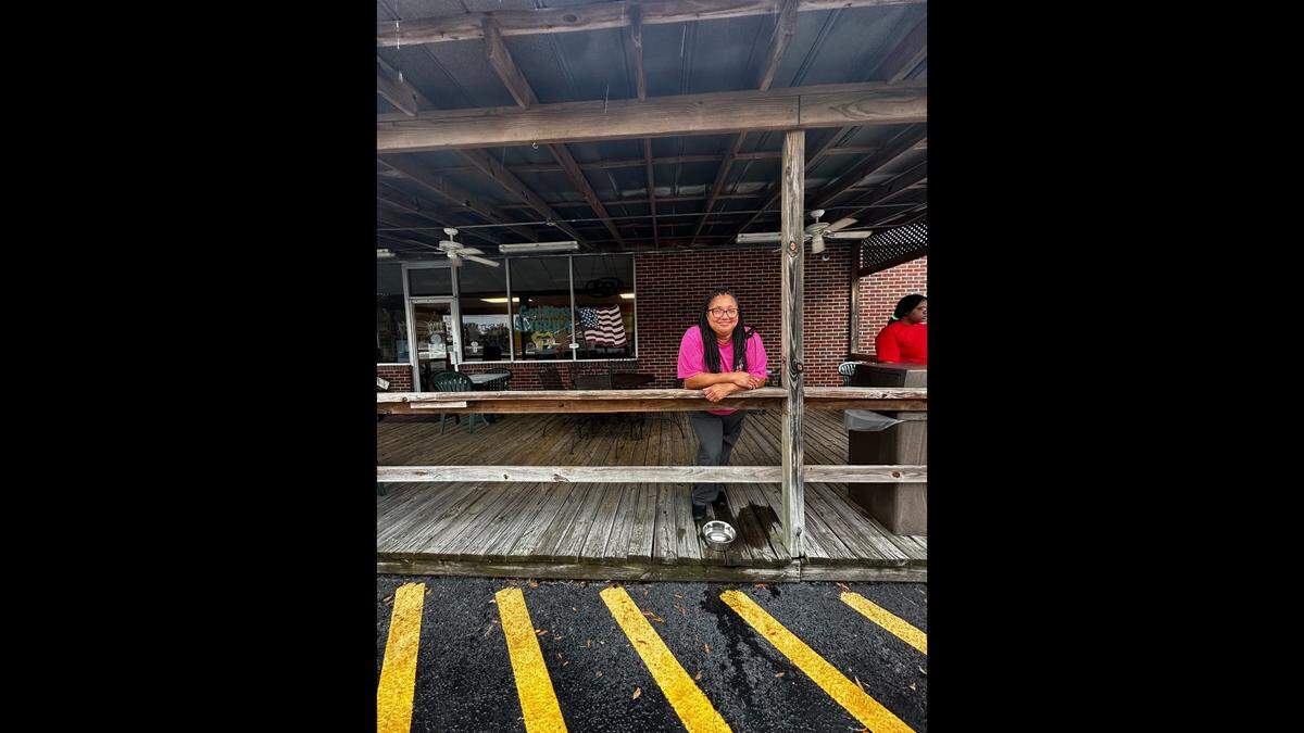 Kasandra Drew has been working for 20 years at Alvin Ord’s Sandwich Shop in Port Royal.