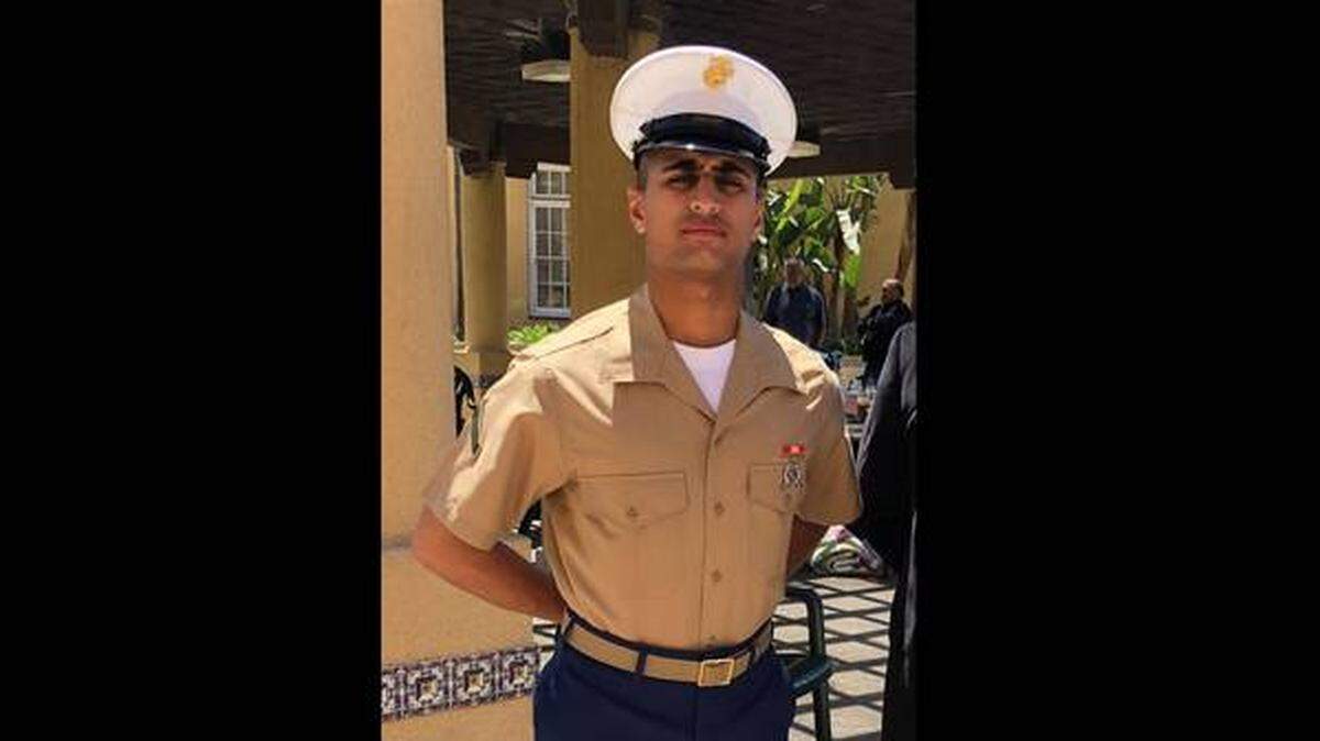Marine Pvt. Anahitdeep S. Sandhu