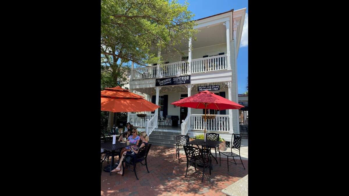 Lowcountry Cider and Superior Coffee on Bay Street in Beaufort opened Monday in the former Common Ground Coffeehouse, which closed in March.