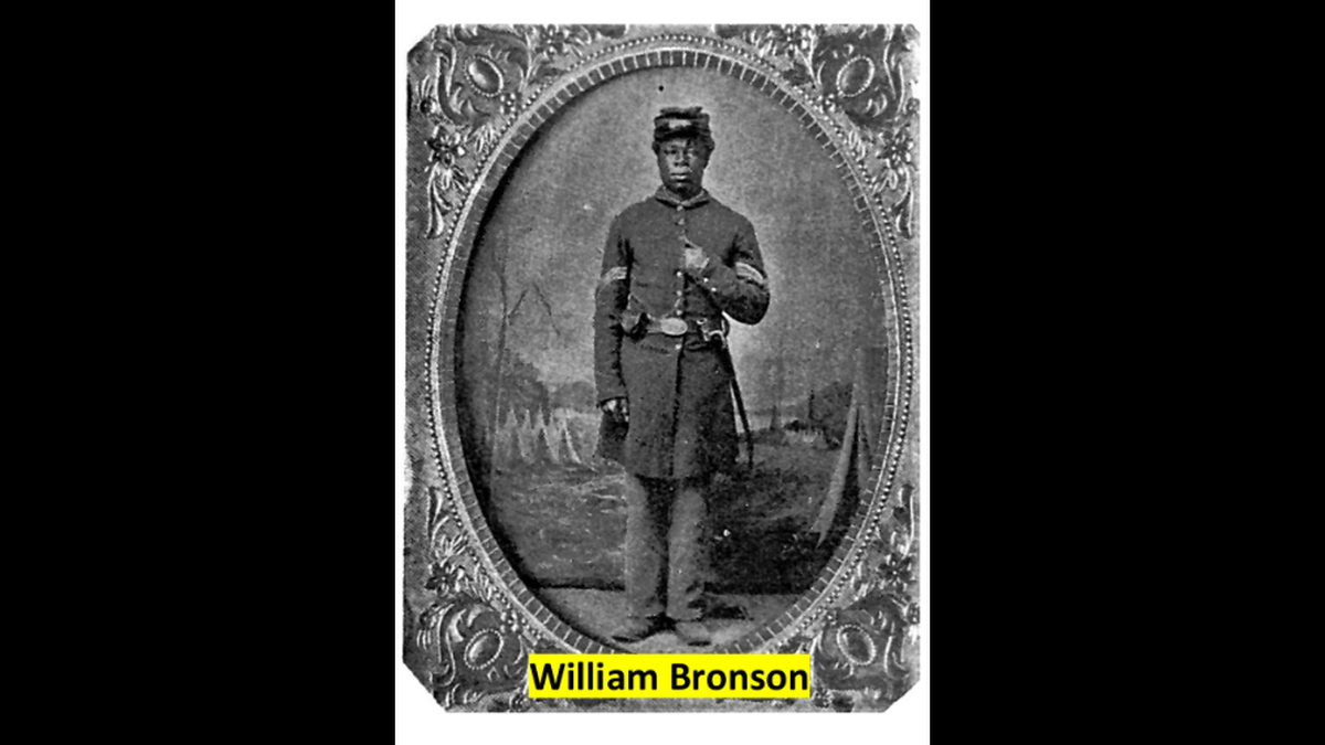 William Bronson may have been the first black soldier to fight for the Union in the Civil War. He was born on St. Helena Island.
