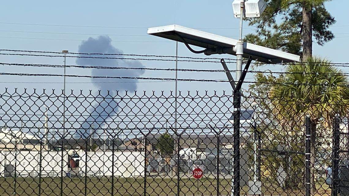 Exclusive: Bird strikes caused $37M Marine F/A-18D fighter jet crash near Beaufort in 2022.
