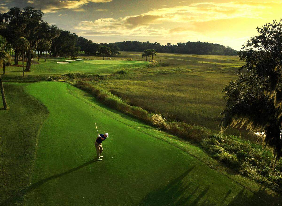 Dataw Island’s Cotton Dike course in Beaufort County will host the Colonial Athletic Association Men’s Golf Championship April 24-26, 2021.
