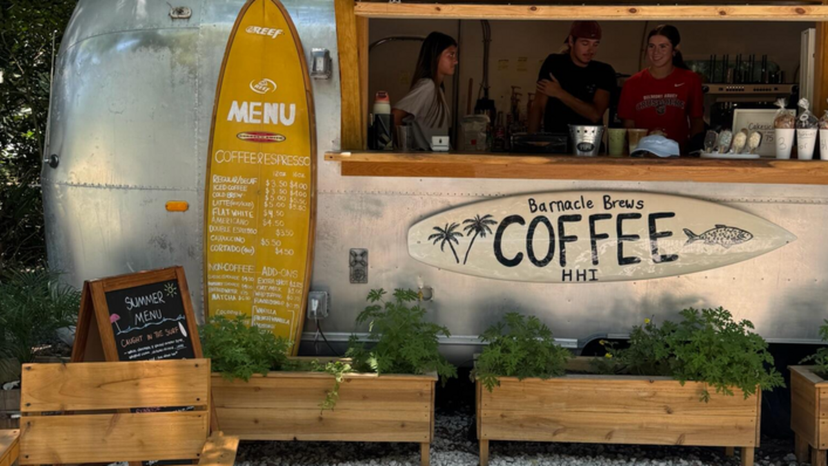 Barnacle Brews Coffee opened in April off of William Hilton Parkway.