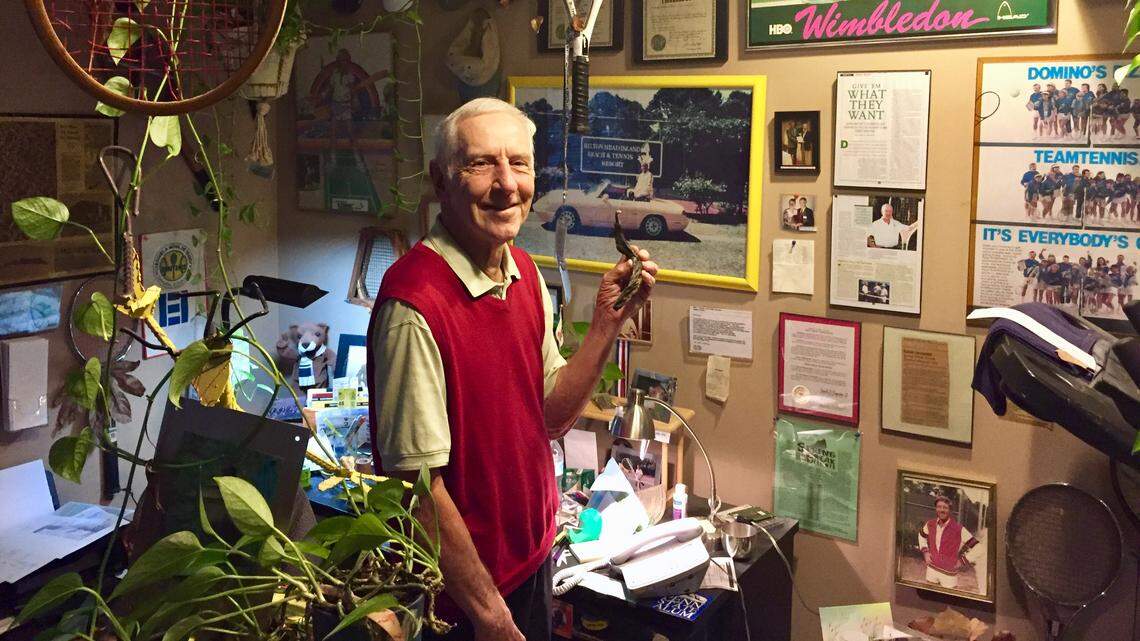 Hilton Head man cave holds island’s tennis secrets, a banana. Will they be lost?