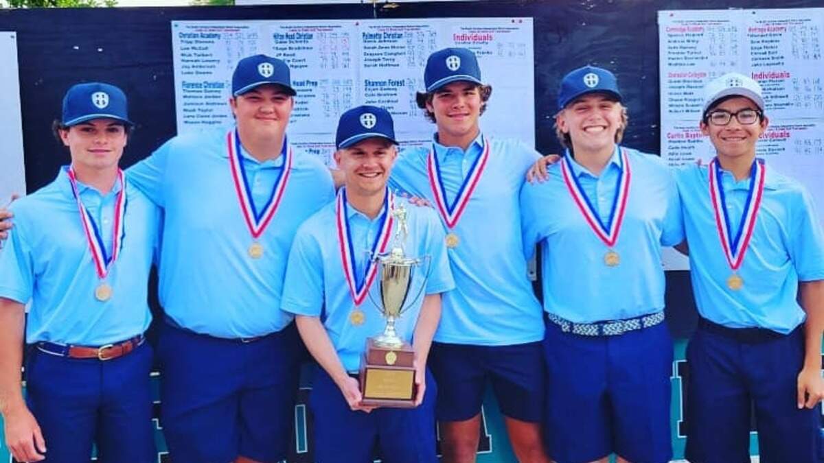 Hilton Head Christian won the 2023 SCISA Class 3A golf championship on April 25, 2023.