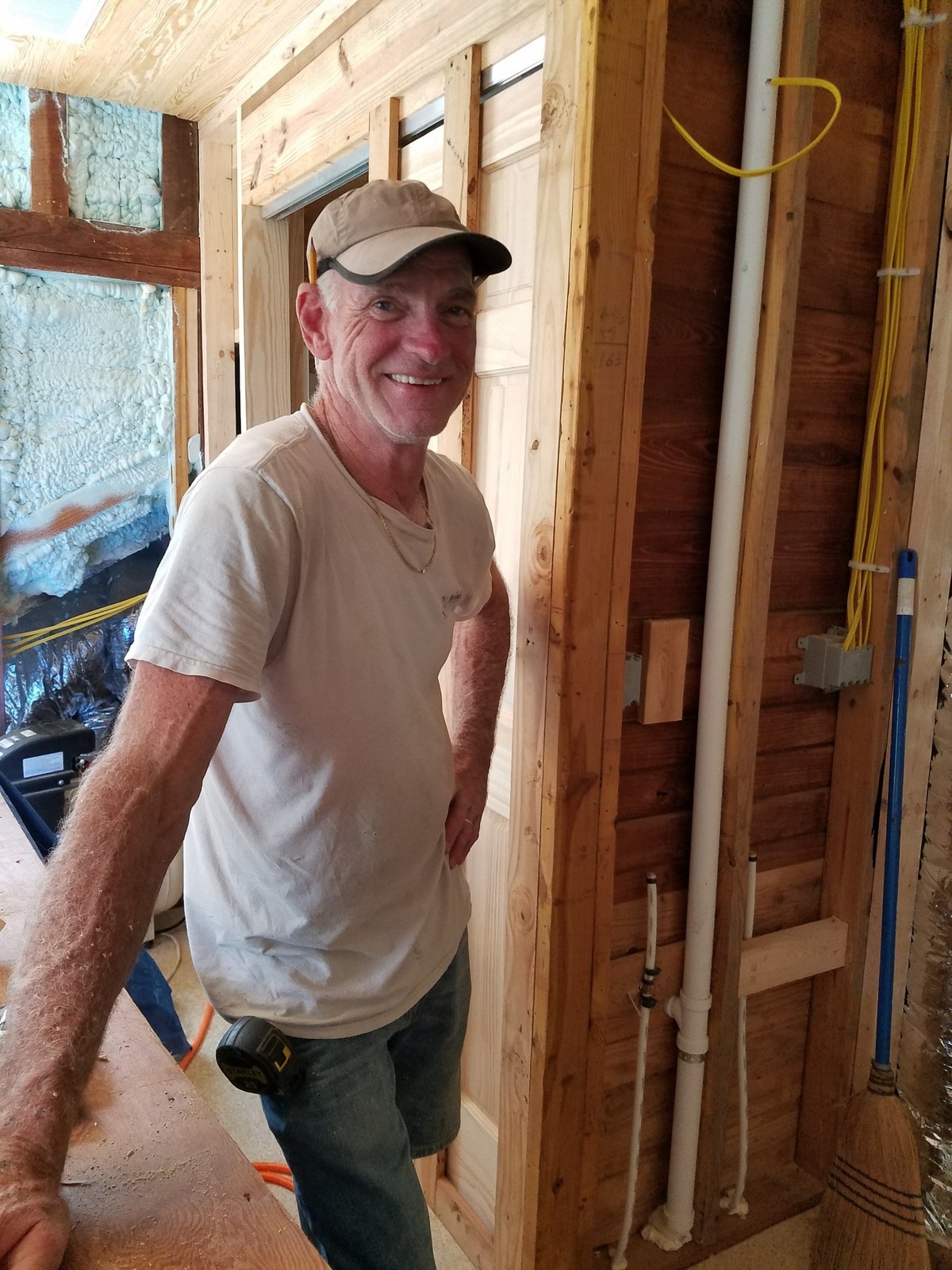 Walter “Wally” Sumner is a self-employed master carpenter who does home renovations, custom cabinetry, restorations and repairs.