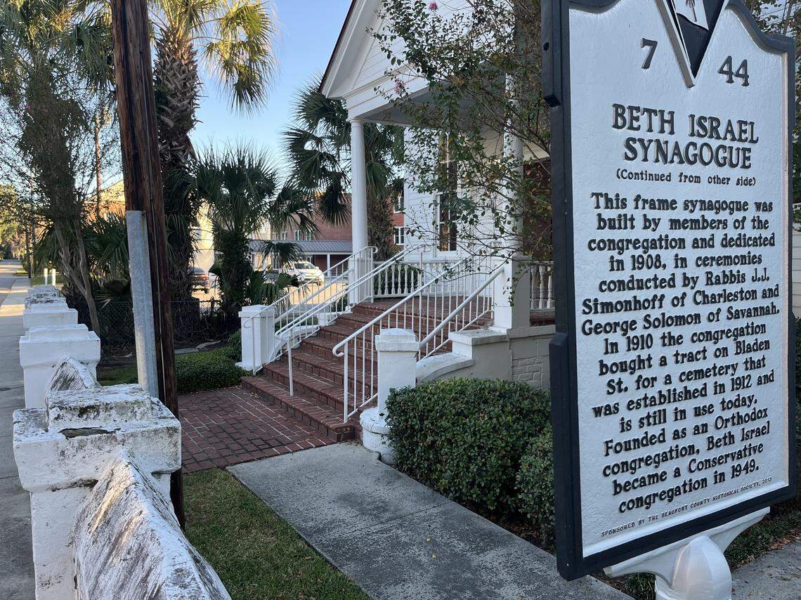 Beth Israel Synagogue in Beaufort will celebrate the 120th anniversary of the construction of the temple on Scott Street with public events Friday and Saturday.
