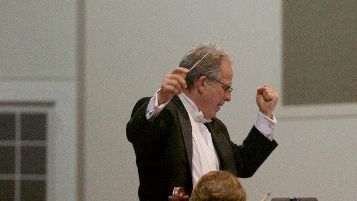 Beaufort Symphony Orchestra Frederick Devyatkin leads the ensemble in this file photo.