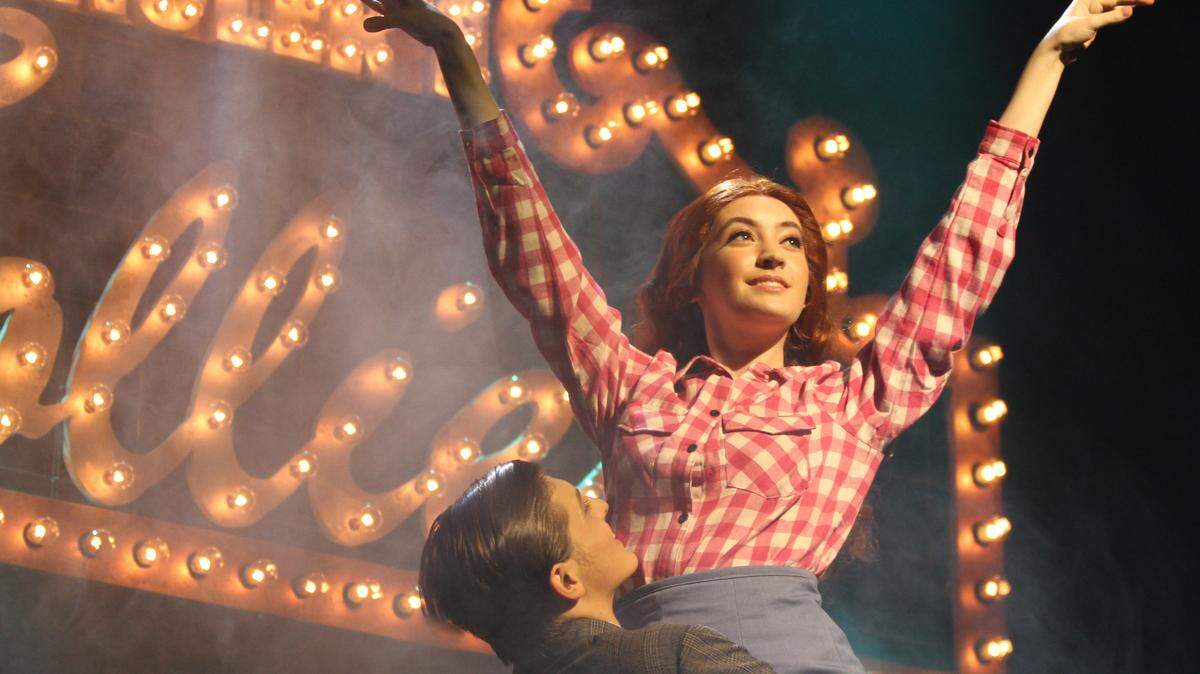 Elizabeth Mandell performs in “Crazy for You” by the Southeastern Summer Theatre Institute on Hilton Head Island.