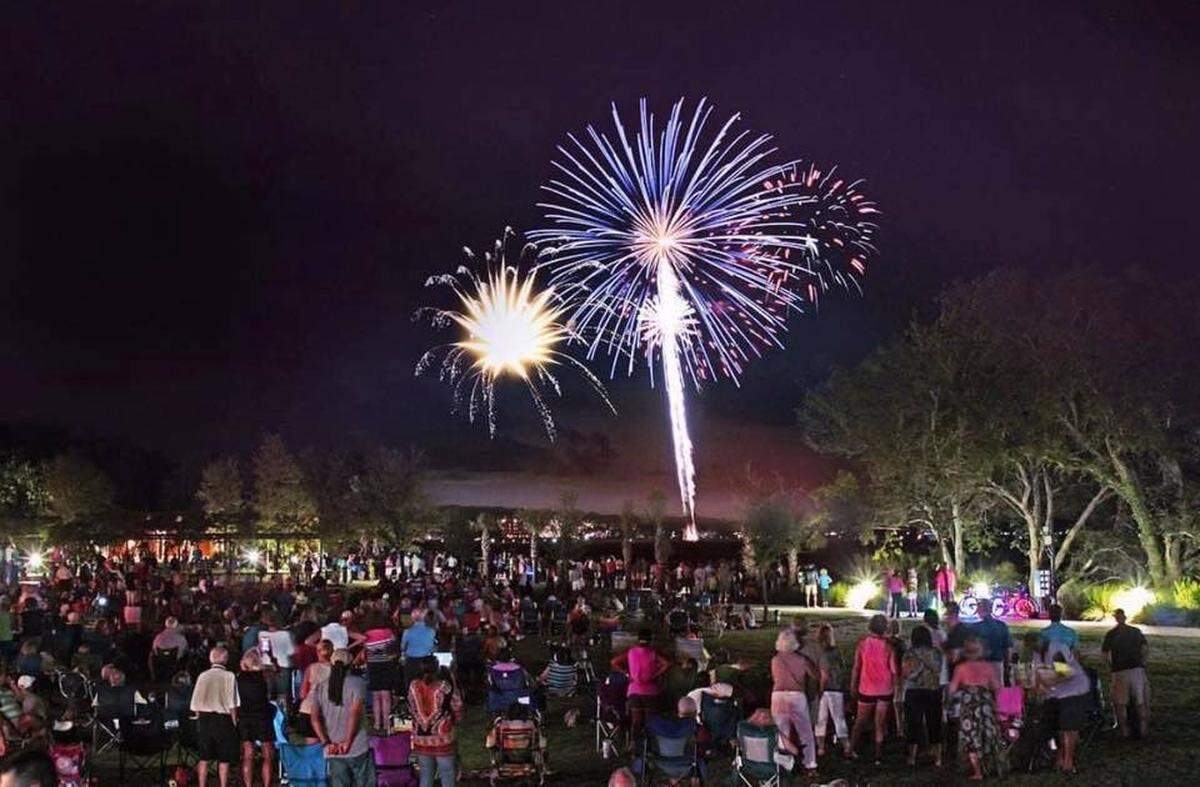 Fireworks: A summer tradition in Shelter Cove.