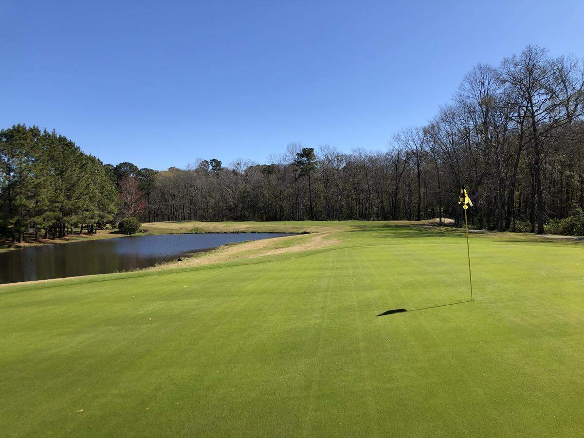A view of the Island West Golf Course near Bluffton.