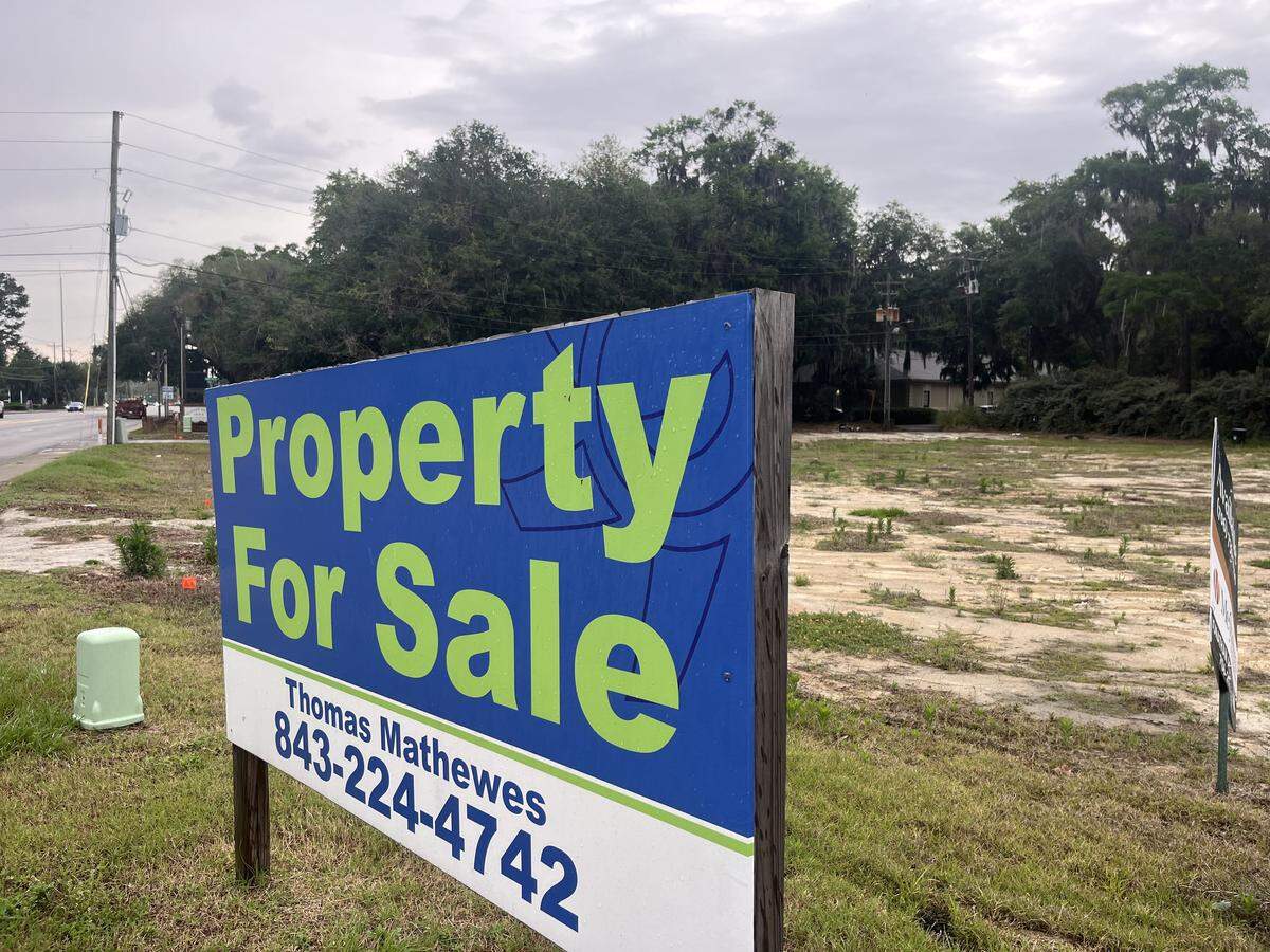 As of Thursday morning, a for-sale sign stood on the property of the former Parker’s gas station parking lot.