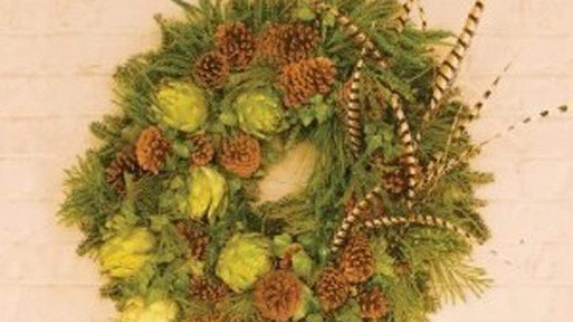 Nature gives us a wreath for every season