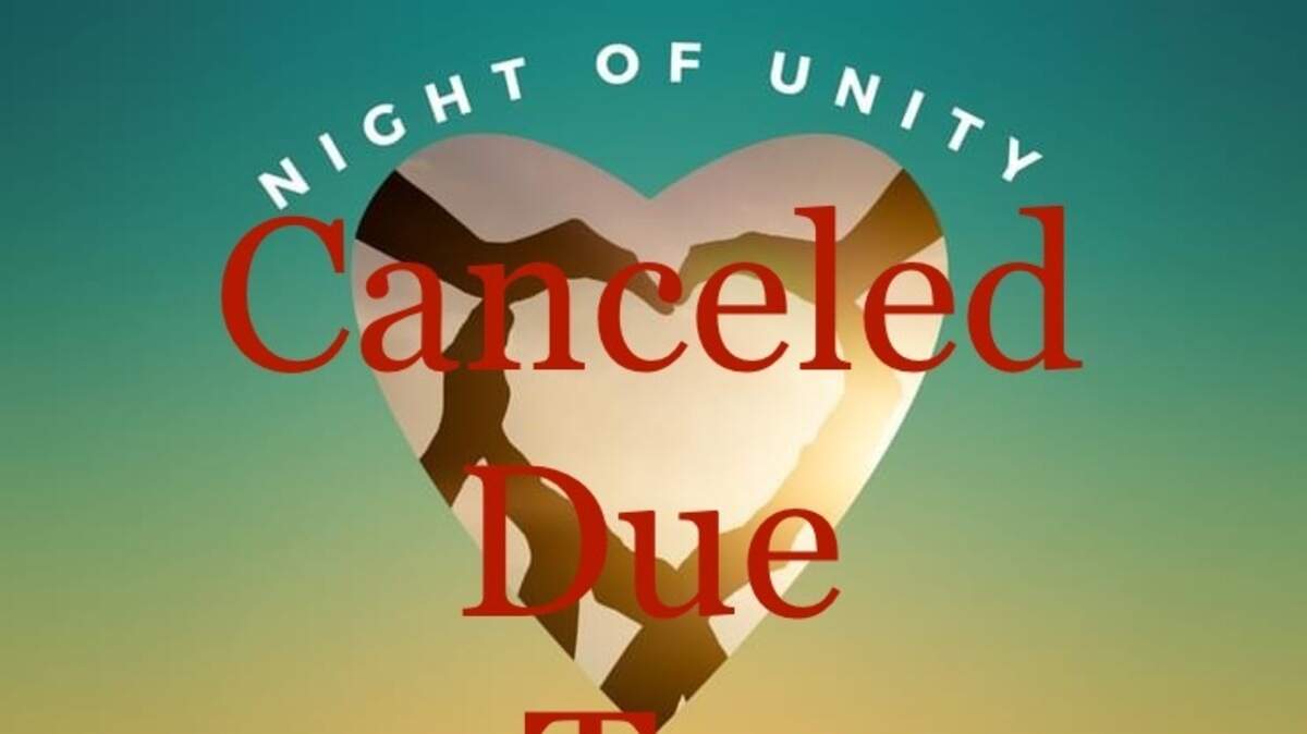The Bluffton PD’s “Night of Unity,” will be rescheduled for a later date after a high chance for thunderstorms caused concern for the event.