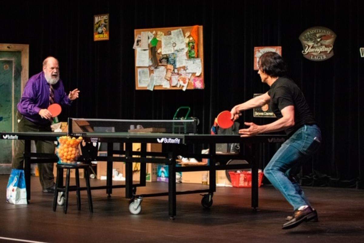 Christopher Patrick Mullen and John Ahlin perform their play, “ Chip and Gus,” which is available for streaming through The Arts Center of Coastal Carolina’s Second Stage at www.arthhi.com/secondstage.