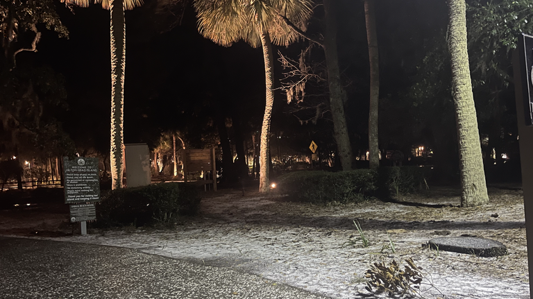 Photos: Snow falls in Beaufort County, Hilton Head as area readies for winter storm