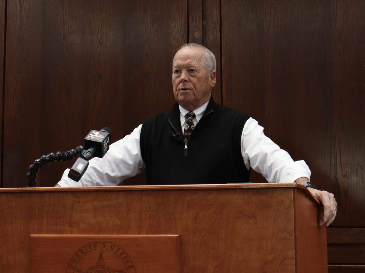 After announcing 14 new charges against suspected gunman Anferny Freeman on March 16, 2026, Beaufort County Sheriff P.J. Tanner said his department was probably “about midway through” its investigation into an October mass shooting that killed four people on St. Helena Island.