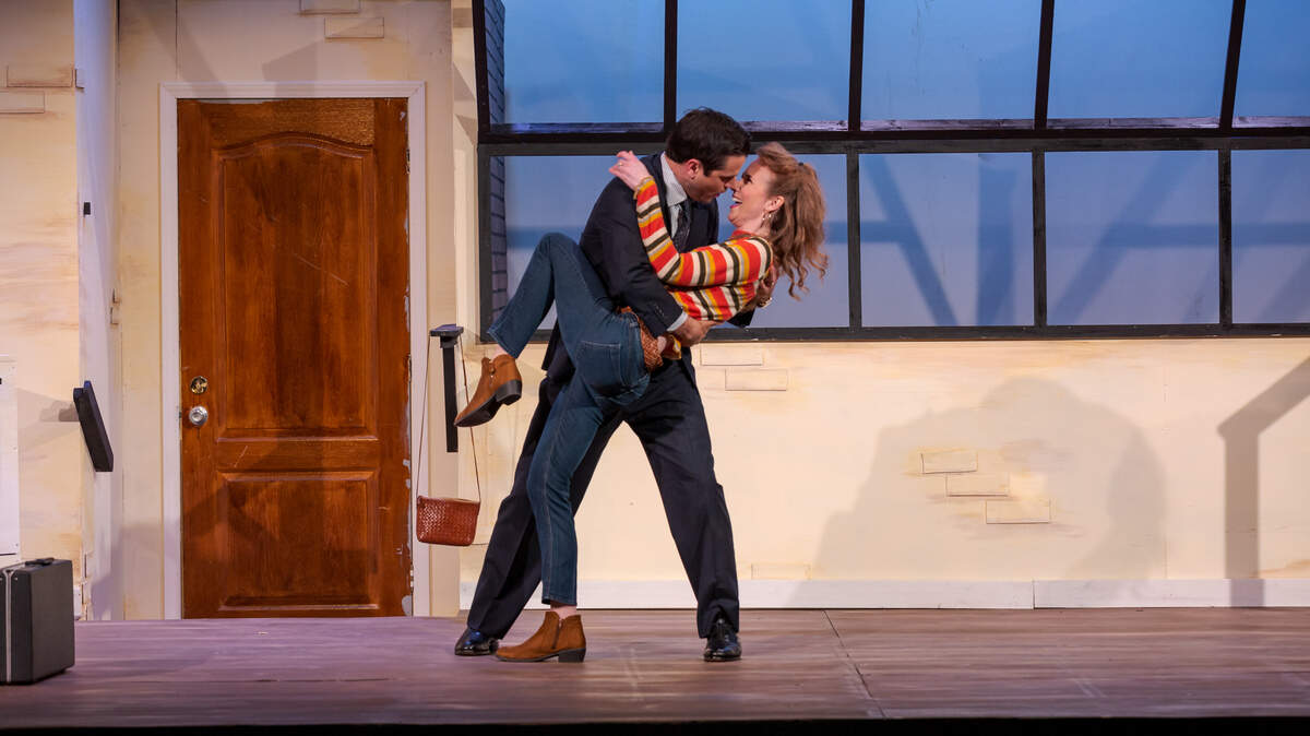 Scene from “Barefoot in the Park” by the Lean Ensemble Theater.