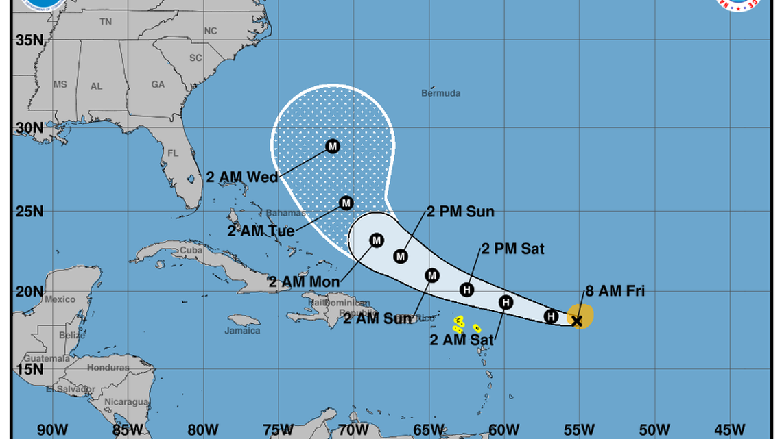 Update: Erin is now a hurricane. Will it threaten Hilton Head with rip currents?
