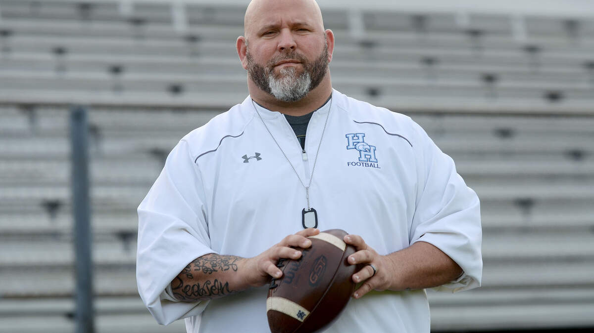 Hilton Head Island High School's BJ Payne has been named the Island Packet Beaufort Gazette football coach of the year.