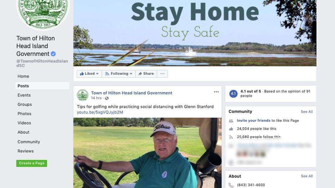 ‘Stay home’ or ‘golf safely’ during coronavirus? Hilton Head criticized for new video