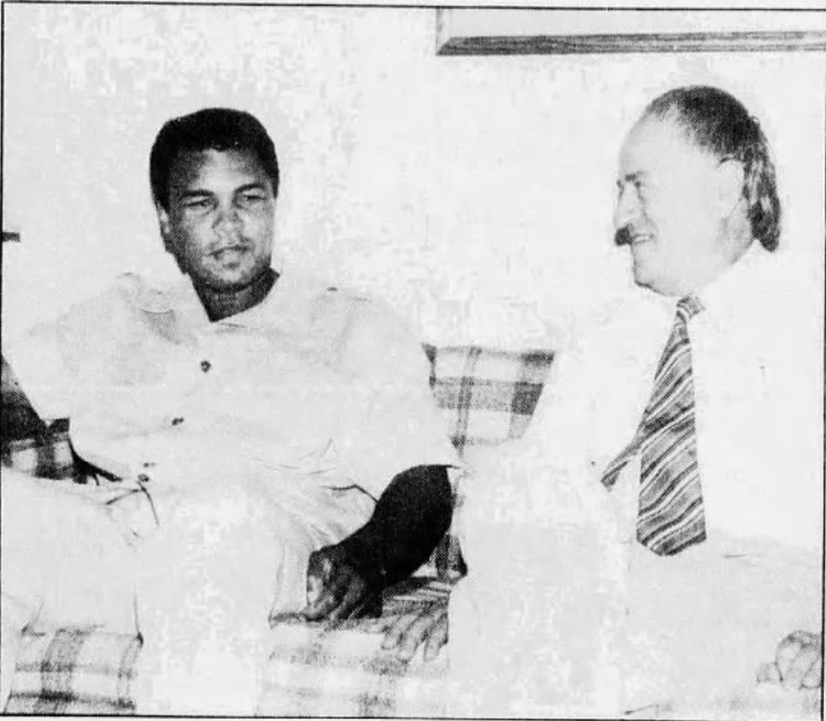 Muhammad Alipictured with his doctor Rajko Medenica at Hilton Head Hospital on Aug. 24, 1988. The controversial Yugoslavian physician was convicted on charges of fraud and falsification of documents by a jury in Switzerland.