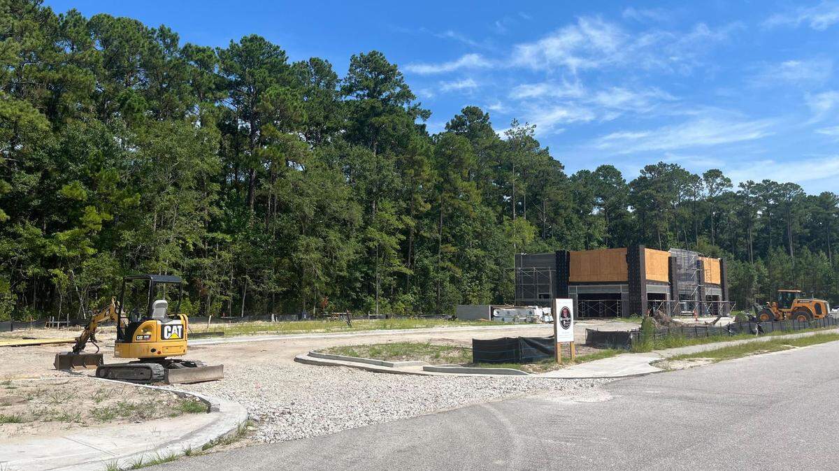 Construction site of the new CS INSTRUMENTS, a German-based company, is establishing its first North American headquarters in Bluffton, SC. July 8, 2025.