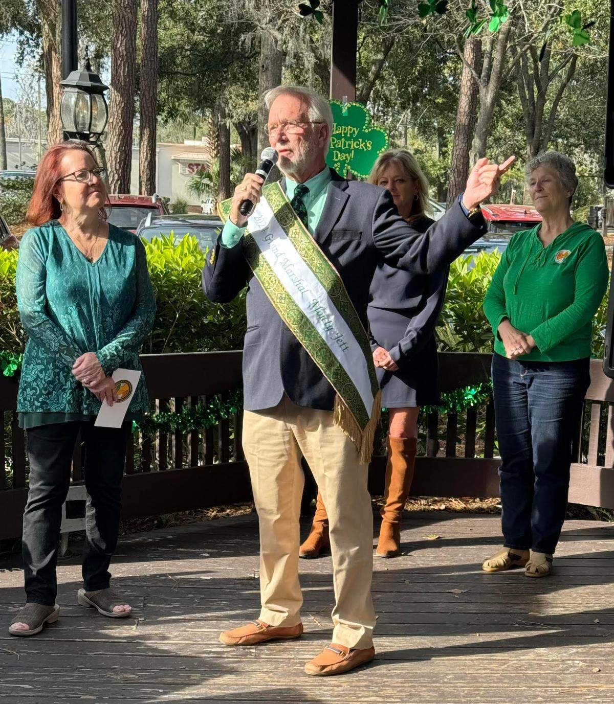 Local radio host Monty Jett was named grand marshal of the 2024 St. Patrick’s Day Parade on Hilton Head Island.