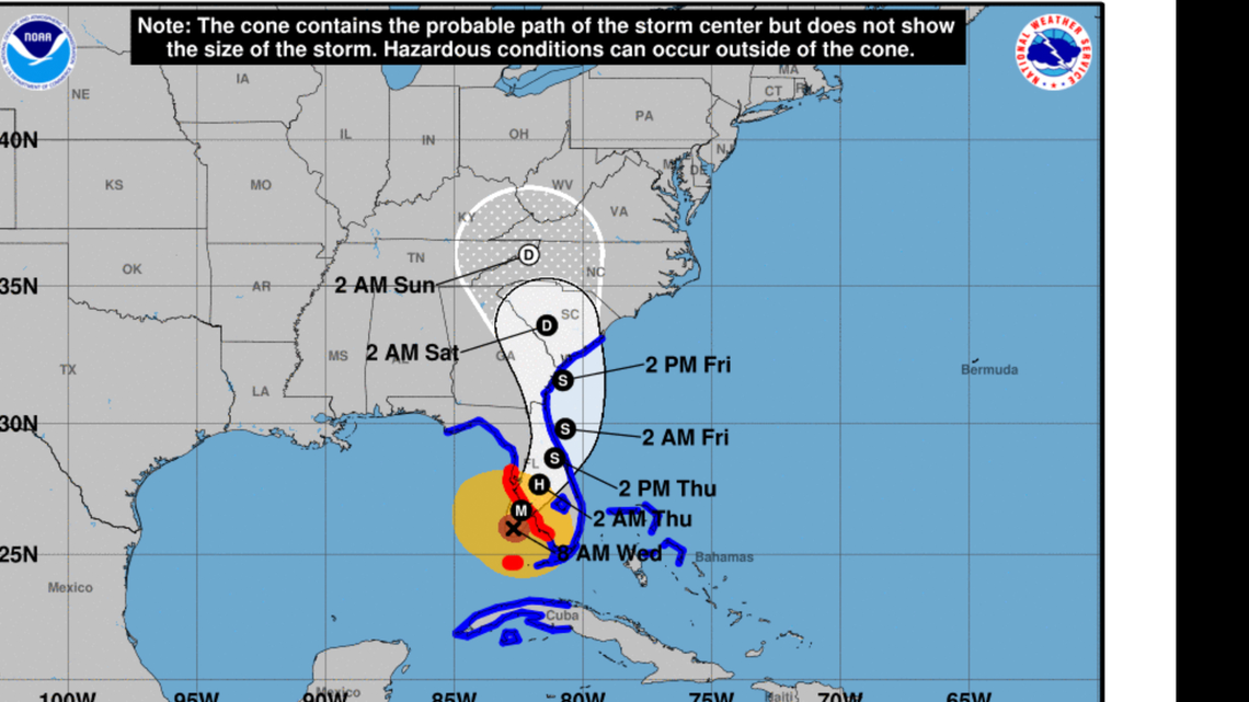 The latest Triangle outlook for Hurricane Ian: Possible heavy rain, river flooding
