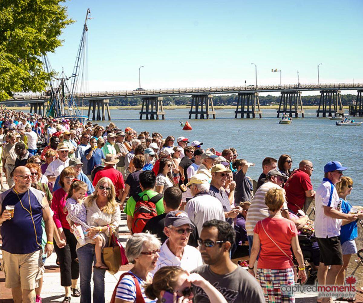The 21st Annual Beaufort Shrimp Festival kicks off at noon today and continues Saturday, at the Henry C. Chambers Waterfront Park, in Beaufort.