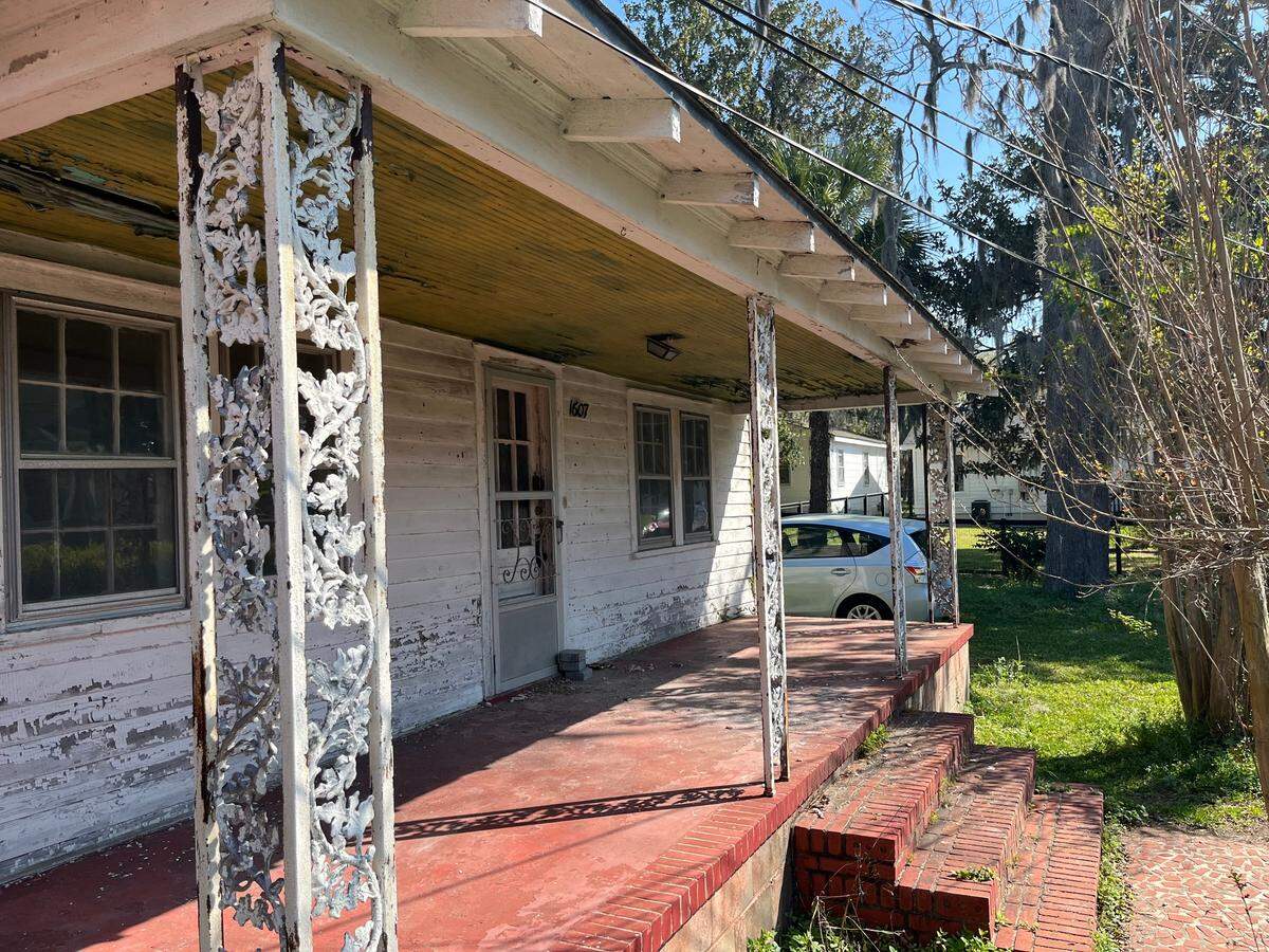 This house on the 1600 block of Duke Street in the Freedman Art District was demolished to make way for a new cottage.