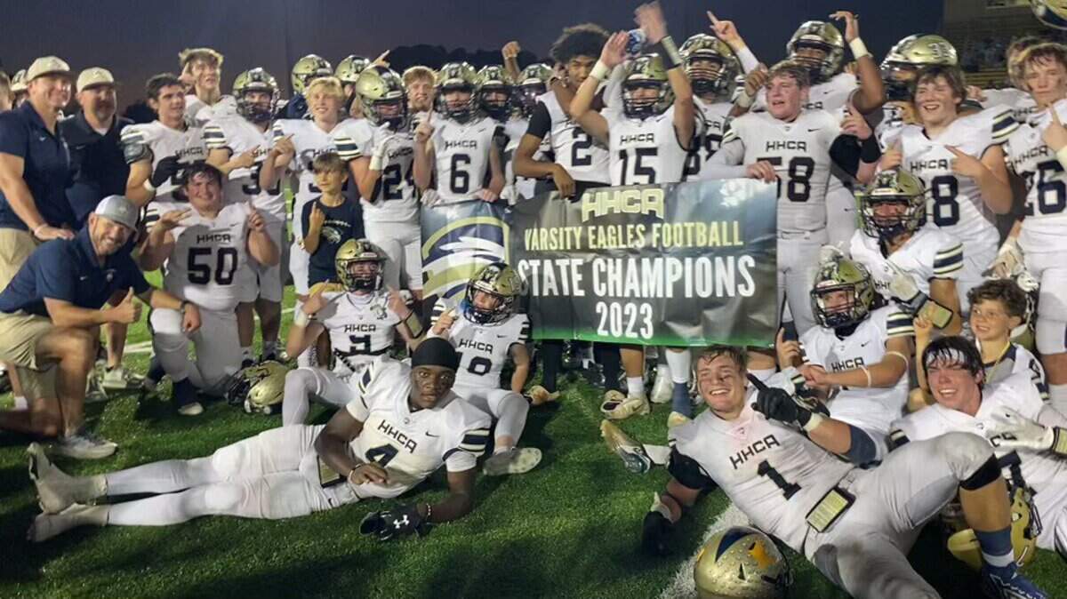 Hilton Head Christian won the SCISA Class 3A football championship with a 28-6 win over Wilson Hall on Saturday, Nov. 18, at Charleston Southern.