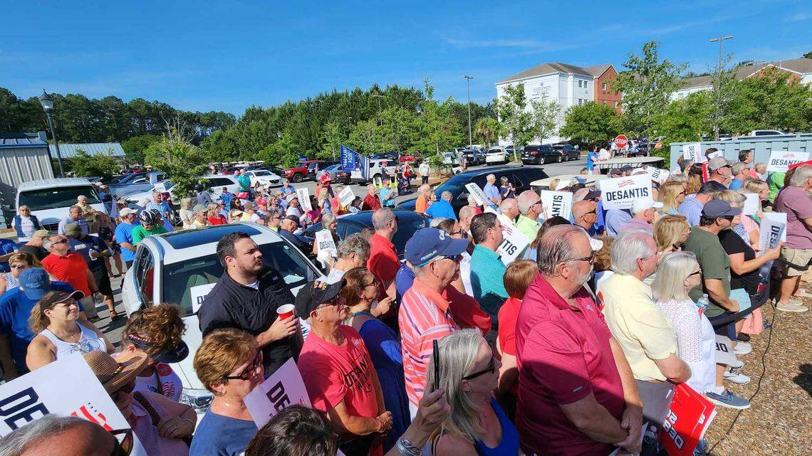 Live Coverage: Ron DeSantis’ campaign stop in Bluffton