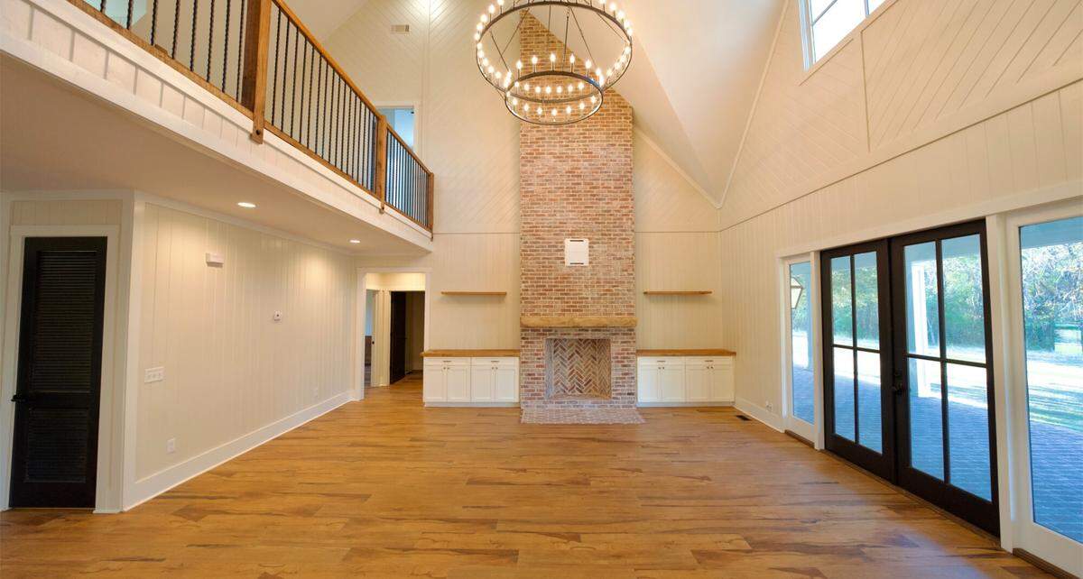 The revamped interior of 4147 Moselle Road.