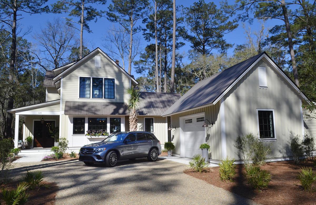 The HGTV Smart Home, located in Palmetto Bluff's Moreland Village, is photographed on Thursday.
