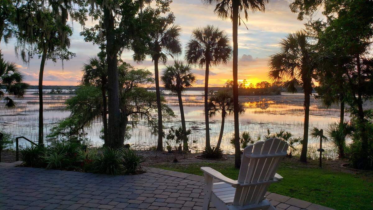 Janet Gaughan took this photo on Callawassee Island in Beaufort County at sunset.