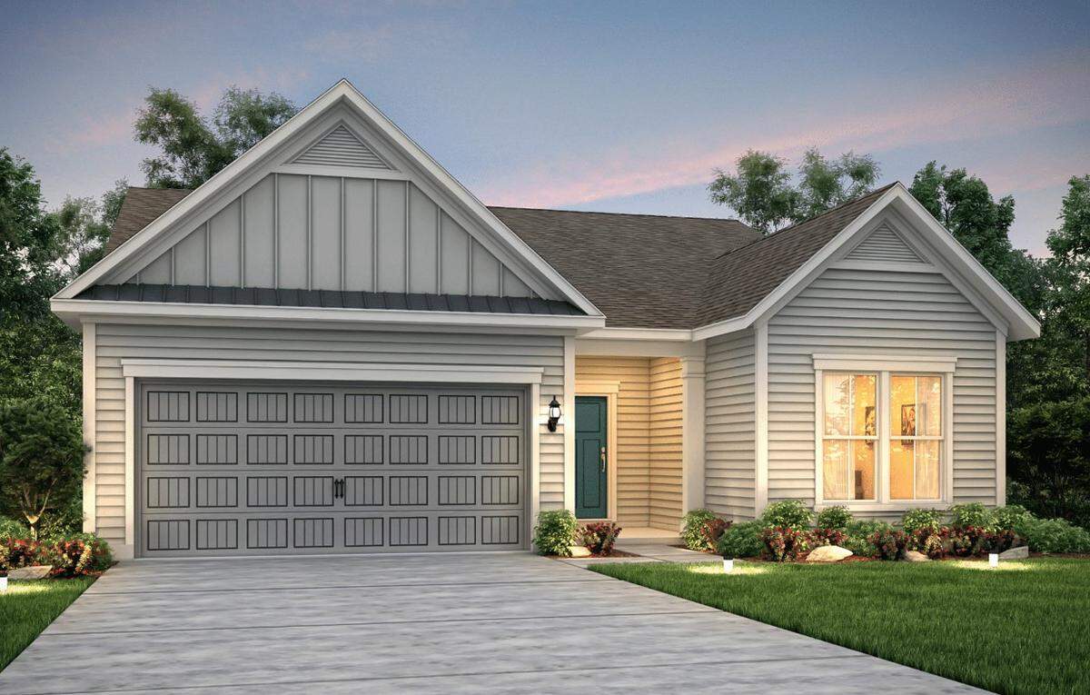 Renderings of a home in the planned Malind Bluff community.