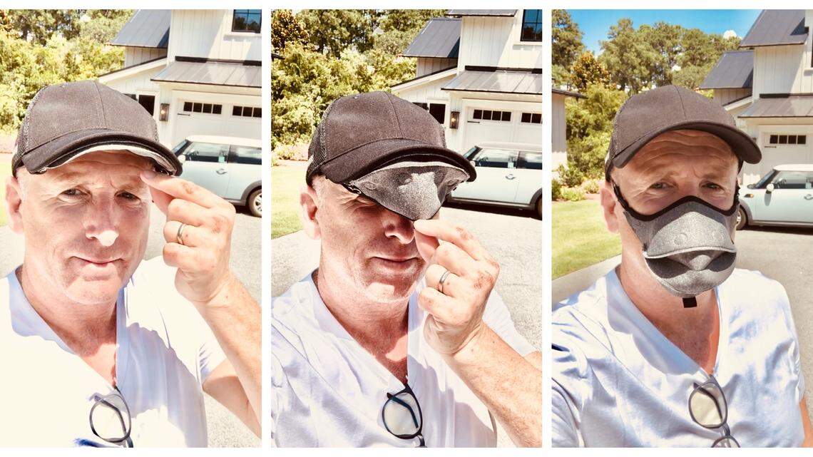 Keep forgetting your mask? Bluffton man came up with a trendy solution