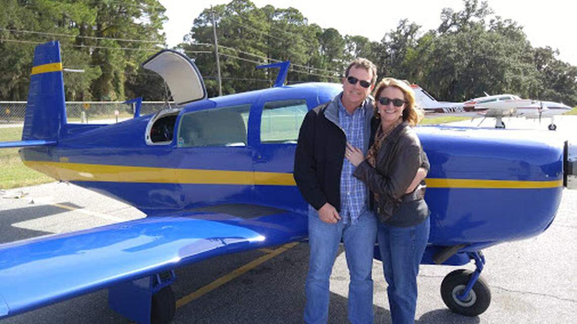 Guscio: Tarmac proposal leaves couple flying high