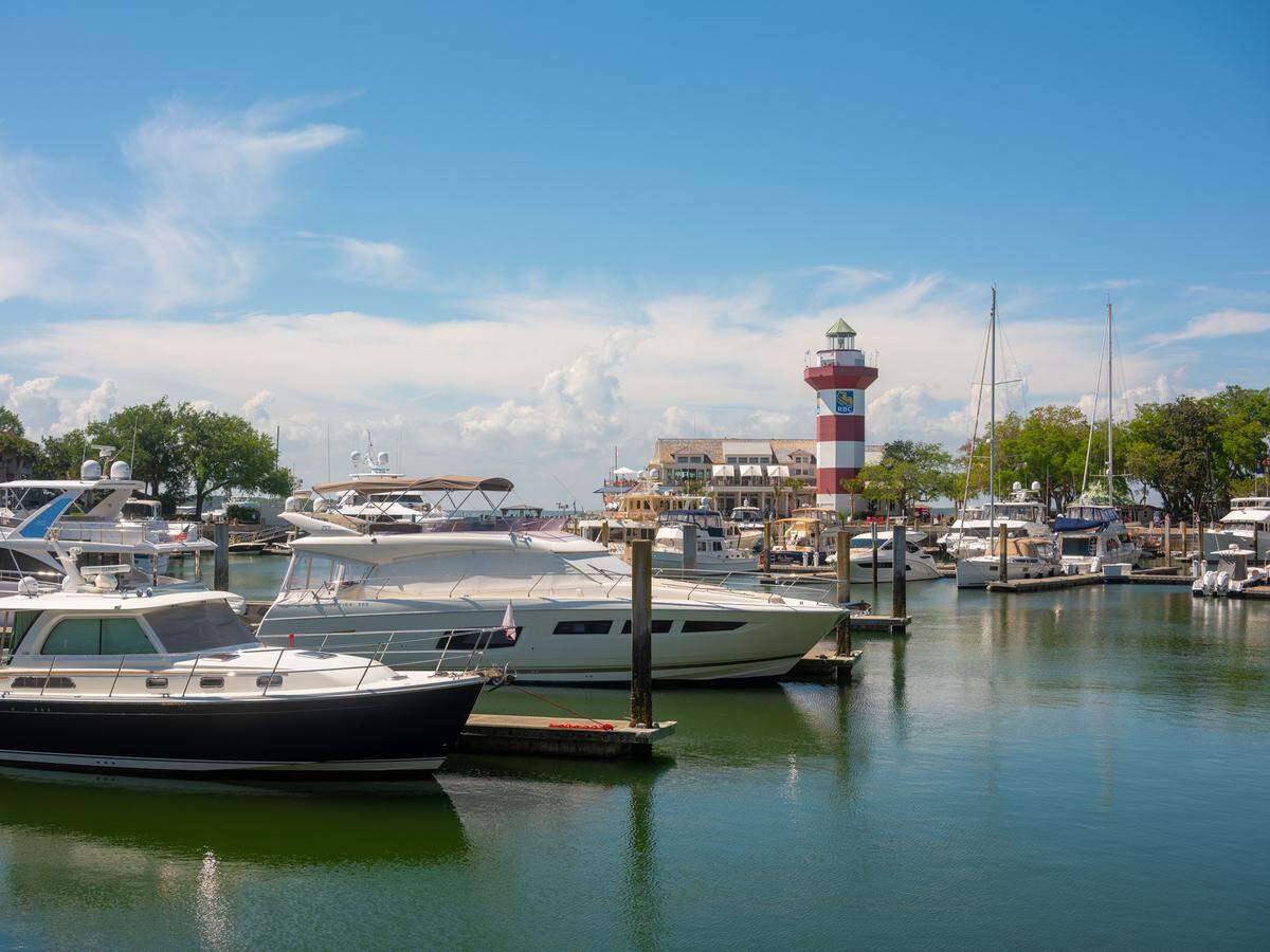 Cynthia Gladis took this photo of the Harbour Town Lighthouse from across the marina in Sea Pines on Hilton Head Island. 